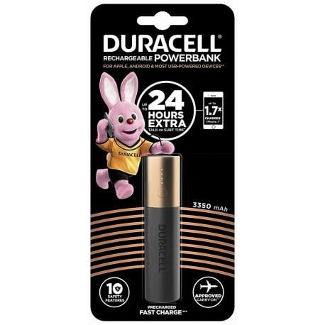 Батарея мобильная Duracell УМБ 3350 mAh Black/Copper - фото 2