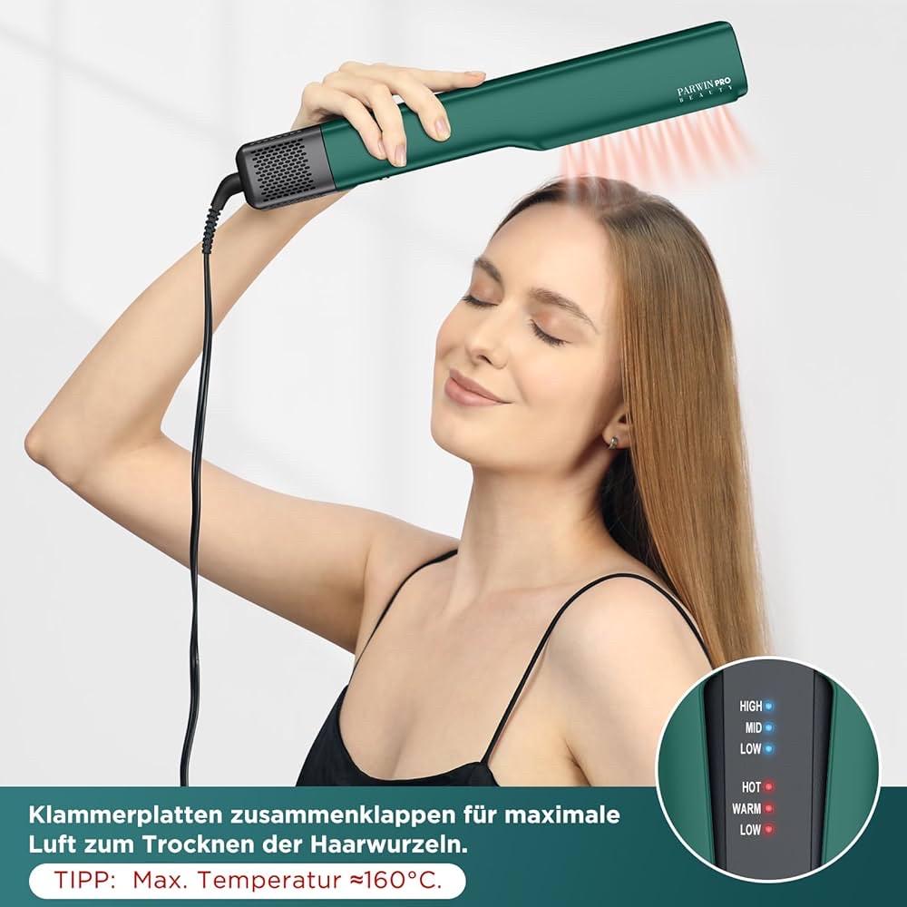 Фен-щипцы PARWIN PRO BEAUTY AB0333 ионный для сухих и влажных волос - фото 5 Фен-щипцы PARWIN PRO BEAUTY AB0333 ионный для сухих и влажных волос - фото 5