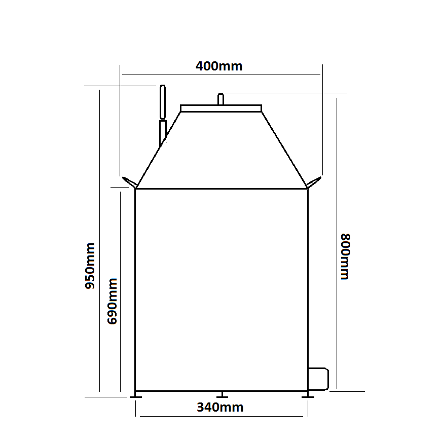 Автоклав електричний МЕГА-50Е на 50 банок по 0,5 л або 20 по 1 л (337) - фото 2