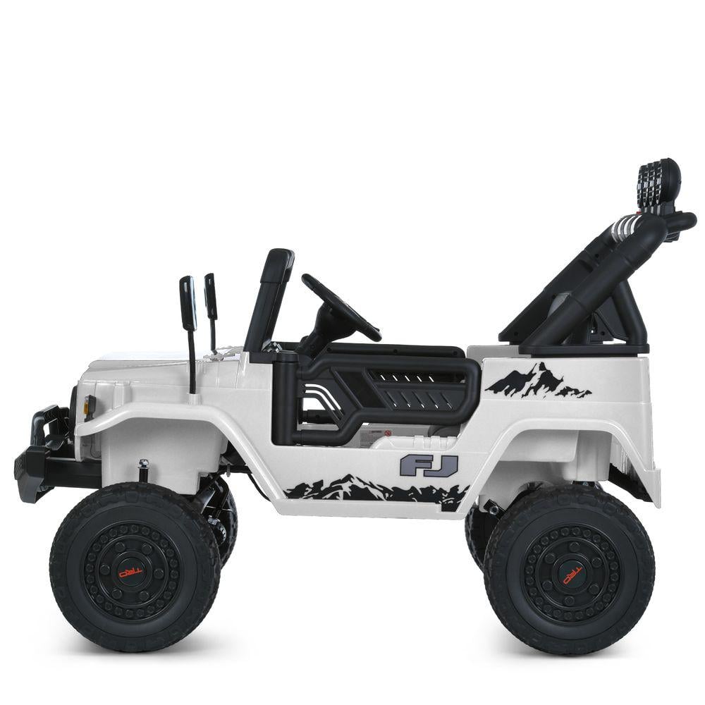 Дитячий електромобіль Bambi Jeep Toyota 2566AEBLR 4W Білий - фото 3 Дитячий електромобіль Bambi Jeep Toyota 2566AEBLR 4W Білий - фото 3