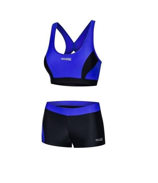 Купальник роздільний жіночий Aqua Speed FIONA 6464 XL Чорний/Синій (348-14 42) - фото 1 Купальник роздільний жіночий Aqua Speed FIONA 6464 XL Чорний/Синій (348-14 42) - фото 1