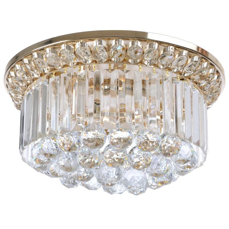 Люстра потолочная большая Brille BCL-610C/3xE14/4x3 W LED с подсветкой