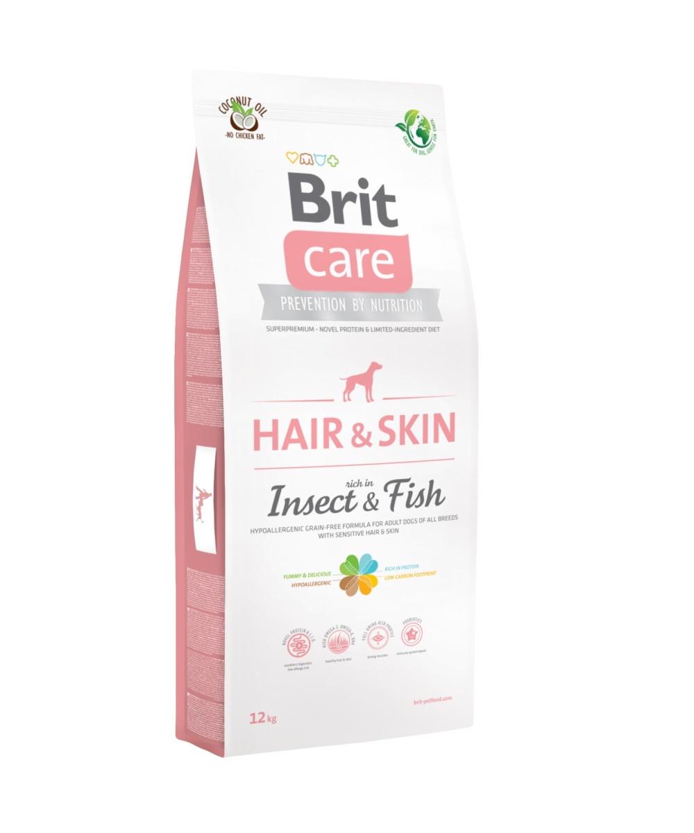 Корм сухой для собак Brit Care Dog Insect Fish с насекомыми и рыбой 12 кг (8595602550142)