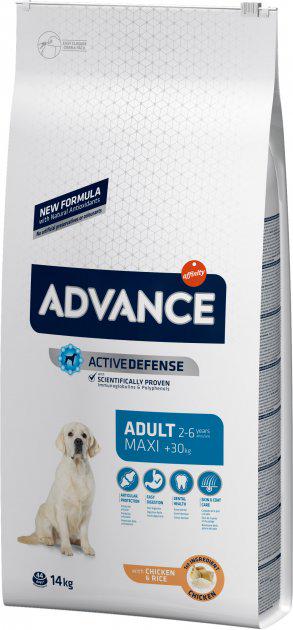 Корм сухой для собак Advance Dog Maxi Chicken & Rice 14 кг (924069)