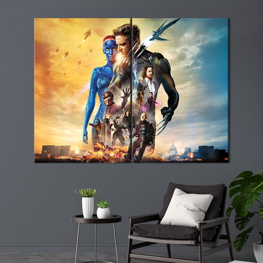 Настенний декор Постер фильма Люди Икс: Дни минувшего будущего 111x81 см (A55-2)