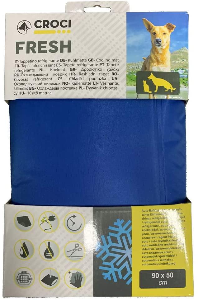 Килимок охолоджуючий для собак Croci Fresh 90x50 см Синій (1174438642) - фото 5 Килимок охолоджуючий для собак Croci Fresh 90x50 см Синій (1174438642) - фото 5
