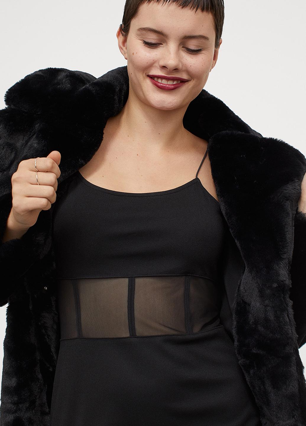 Платье H&M XXS Черный (9024862b45) - фото 4 Платье H&M XXS Черный (9024862b45) - фото 4