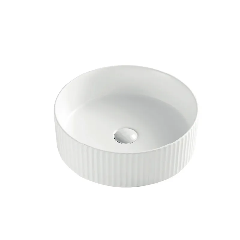 Умывальник накладной керамический MIXXUS Premium Wave-0101 400x400x125 мм (MP6491)