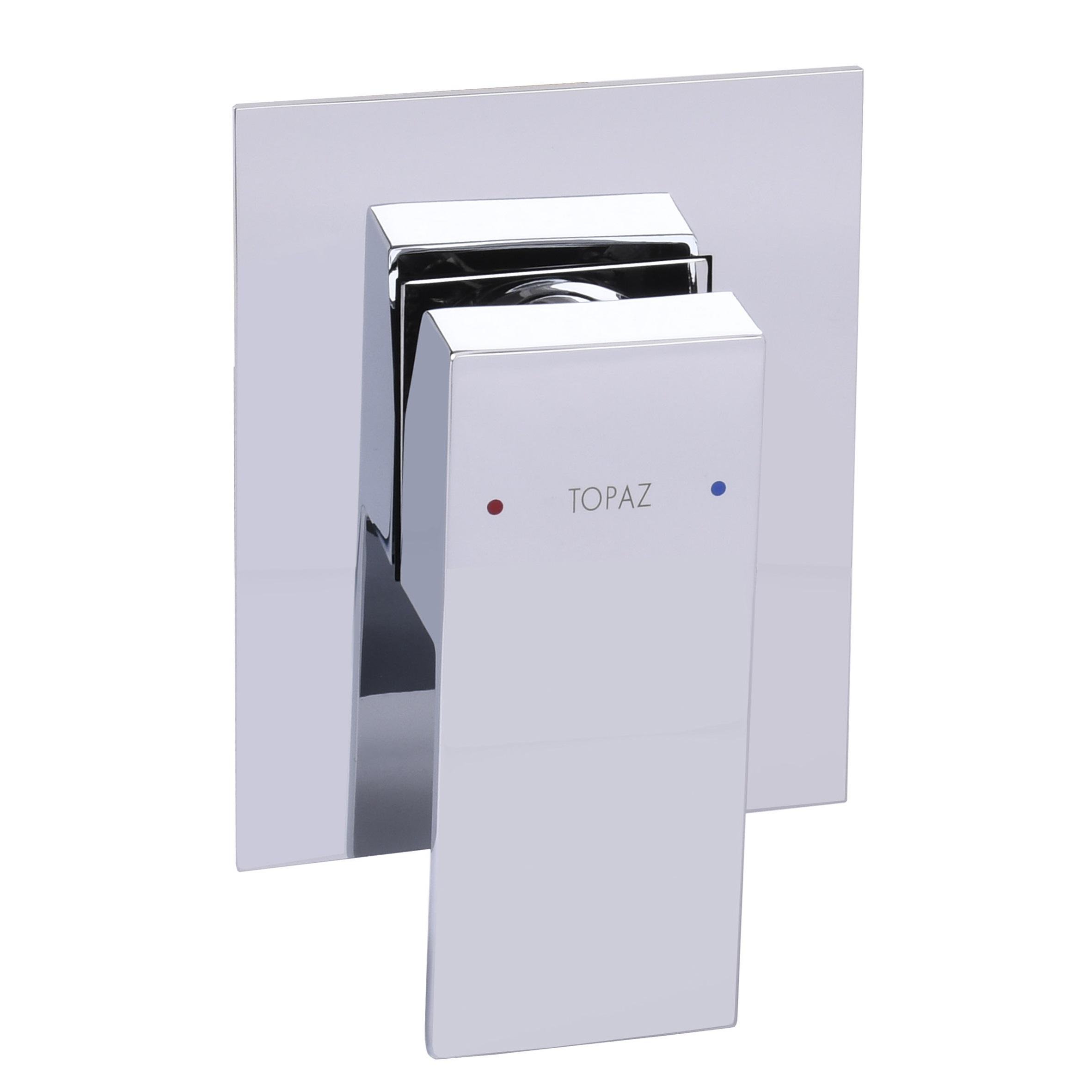 Смеситель для душа скрытого монтажа TPZ ODISS H Chrome (27419)