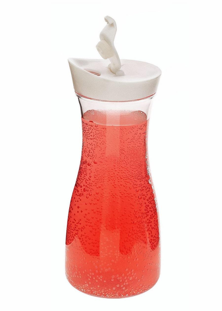 Кувшин One Chef из поликарбоната с крышкой небьющийся 600 мл h 20 см d 8,5 см Прозрачный (47502) - фото 5 Кувшин One Chef из поликарбоната с крышкой небьющийся 600 мл h 20 см d 8,5 см Прозрачный (47502) - фото 5