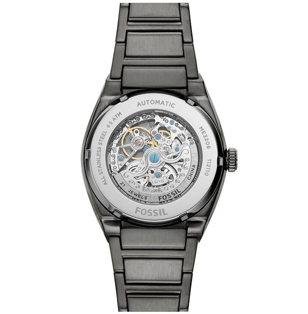 Мужские часы механические Fossil Everett ME3206 42 мм (wtchs_29121) - фото 3 Мужские часы механические Fossil Everett ME3206 42 мм (wtchs_29121) - фото 3