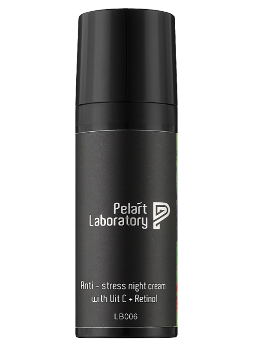 Крем нічний антиоксидантний з вітаміном С та ретинолом Pelart Laboratory Anti-stress Night Cream With Vit C & Retinol 50 мл (159)