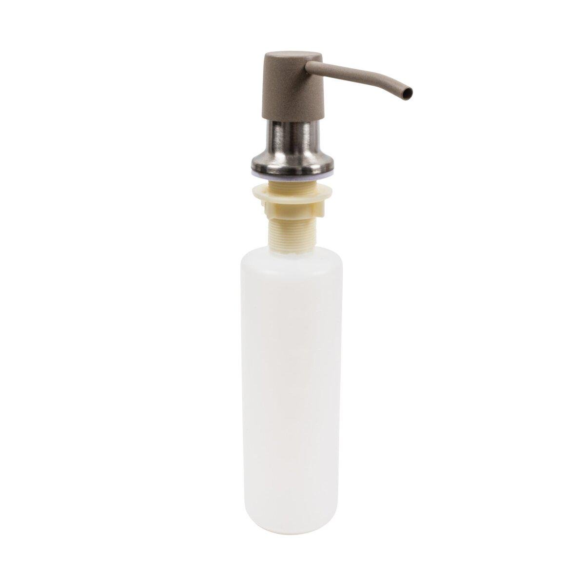 Дозатор встроенный для жидкого мыла Platinum S02 300 мл Коричневый (PLTM-SP000041273) Дозатор встроенный для жидкого мыла Platinum S02 300 мл Коричневый (PLTM-SP000041273)