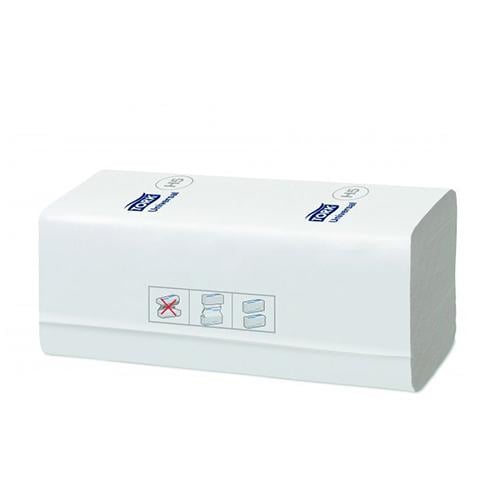 Рушники паперові вузькопанельні Tork PeakServe одношарові Z-складання 410 листів Білий (100585)