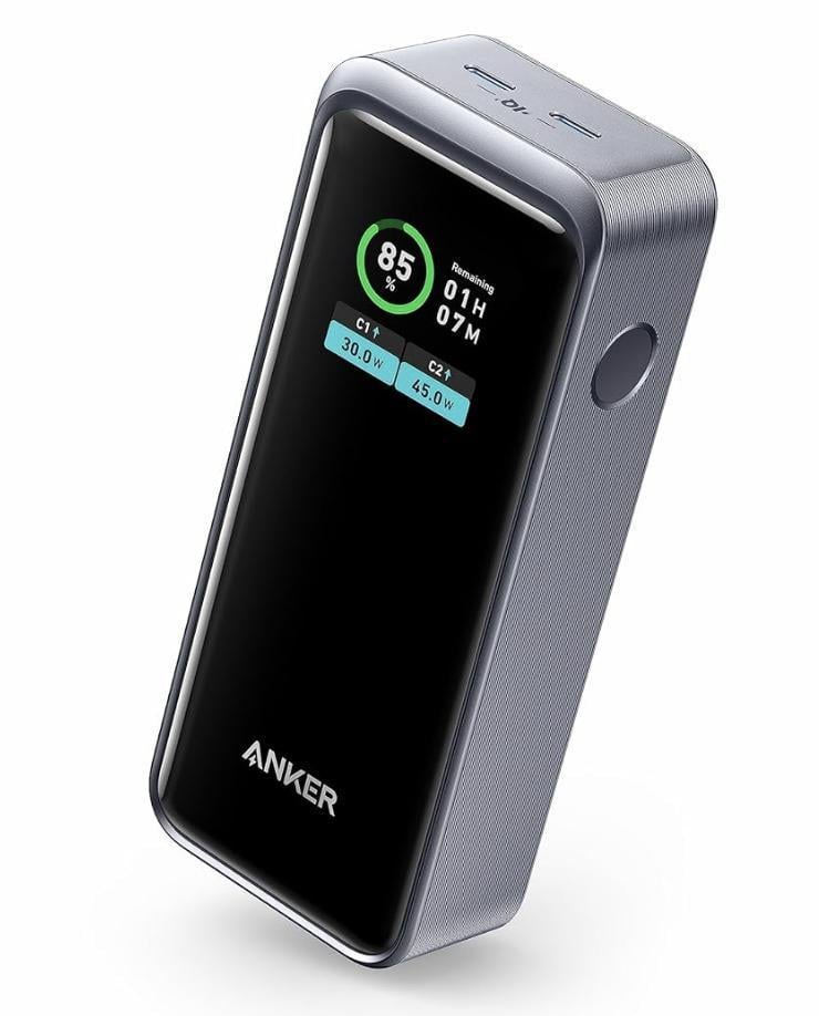 Акумулятор зовнішній Anker Prime 12 000 mAh 130W Black