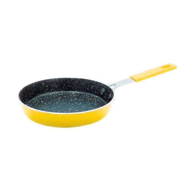 Сковородка мини Con Brio СВ-1614 Eco Granite 16 см Yellow (iz14210)