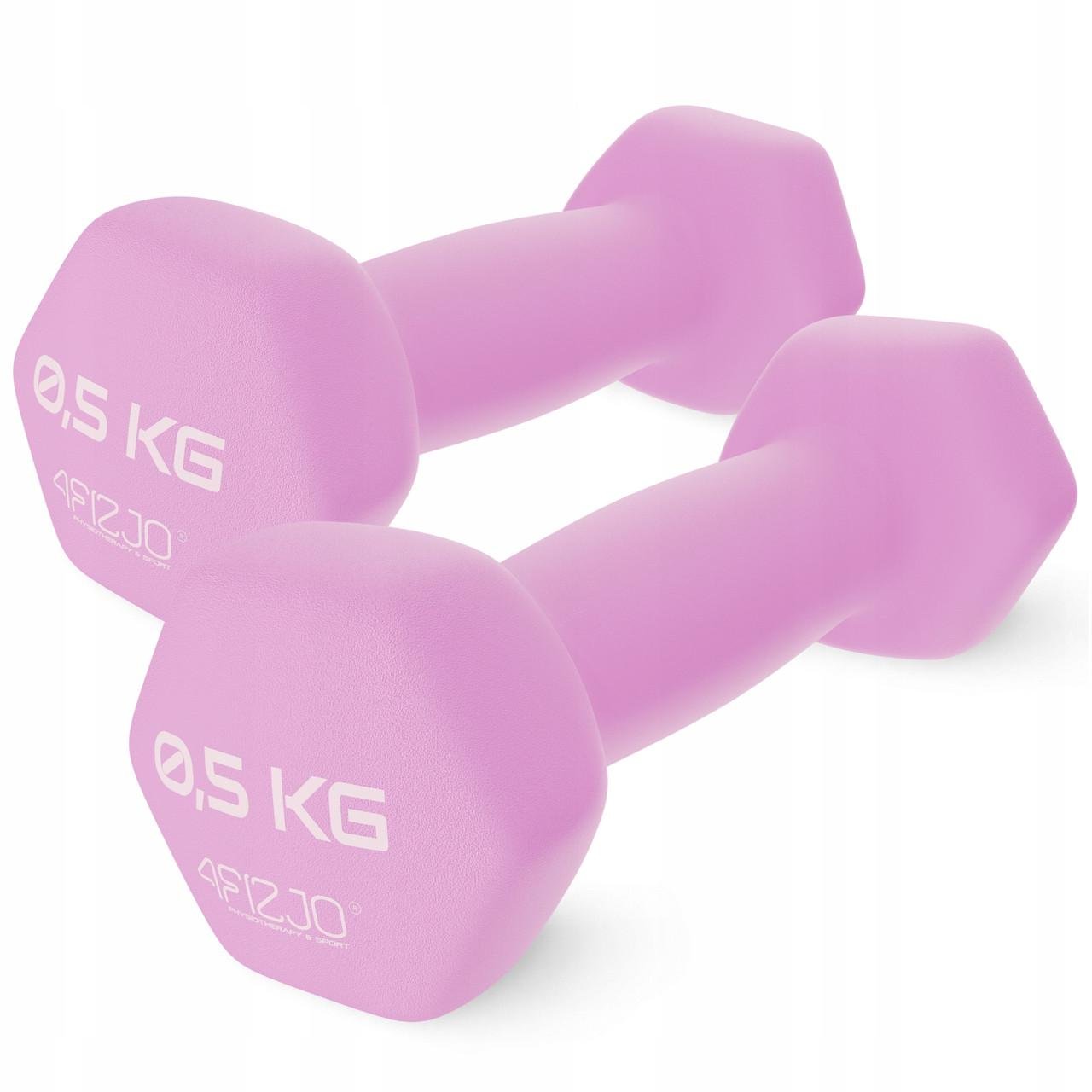 Гантели виниловые 4fizjo Classic 0,5 кг 2 шт. (P-5907739311948) Гантели виниловые 4fizjo Classic 0,5 кг 2 шт. (P-5907739311948)