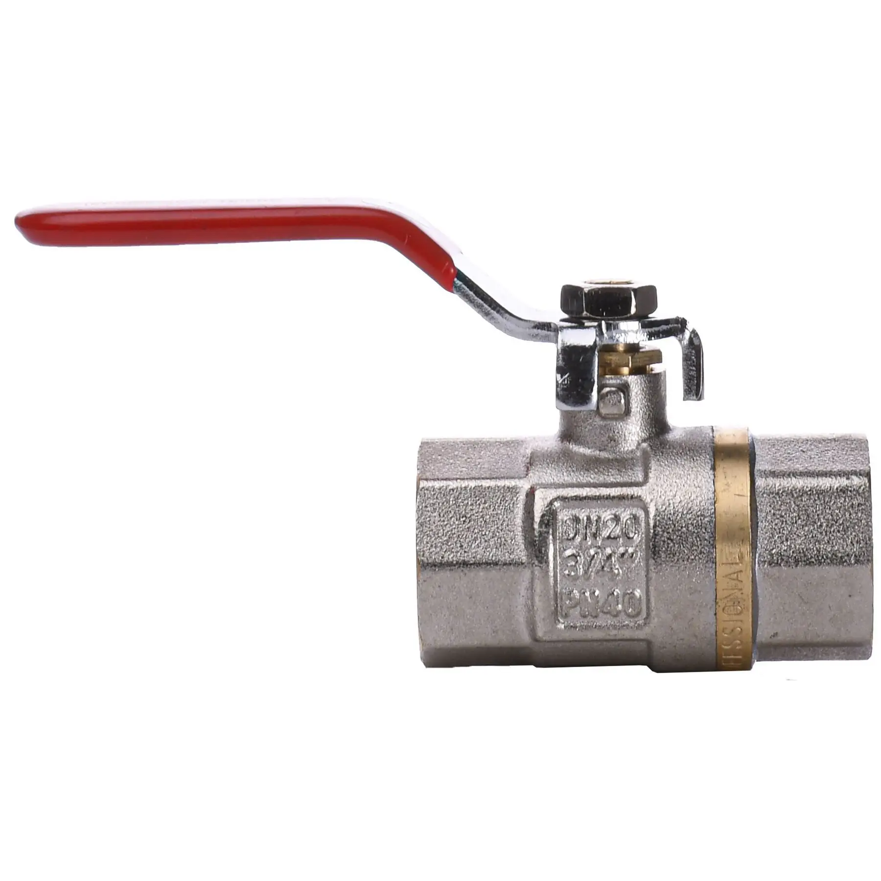 Кран шаровой прямой Q Professional QP151 3/4" ВВ КР PN40 (GSR-000010164)