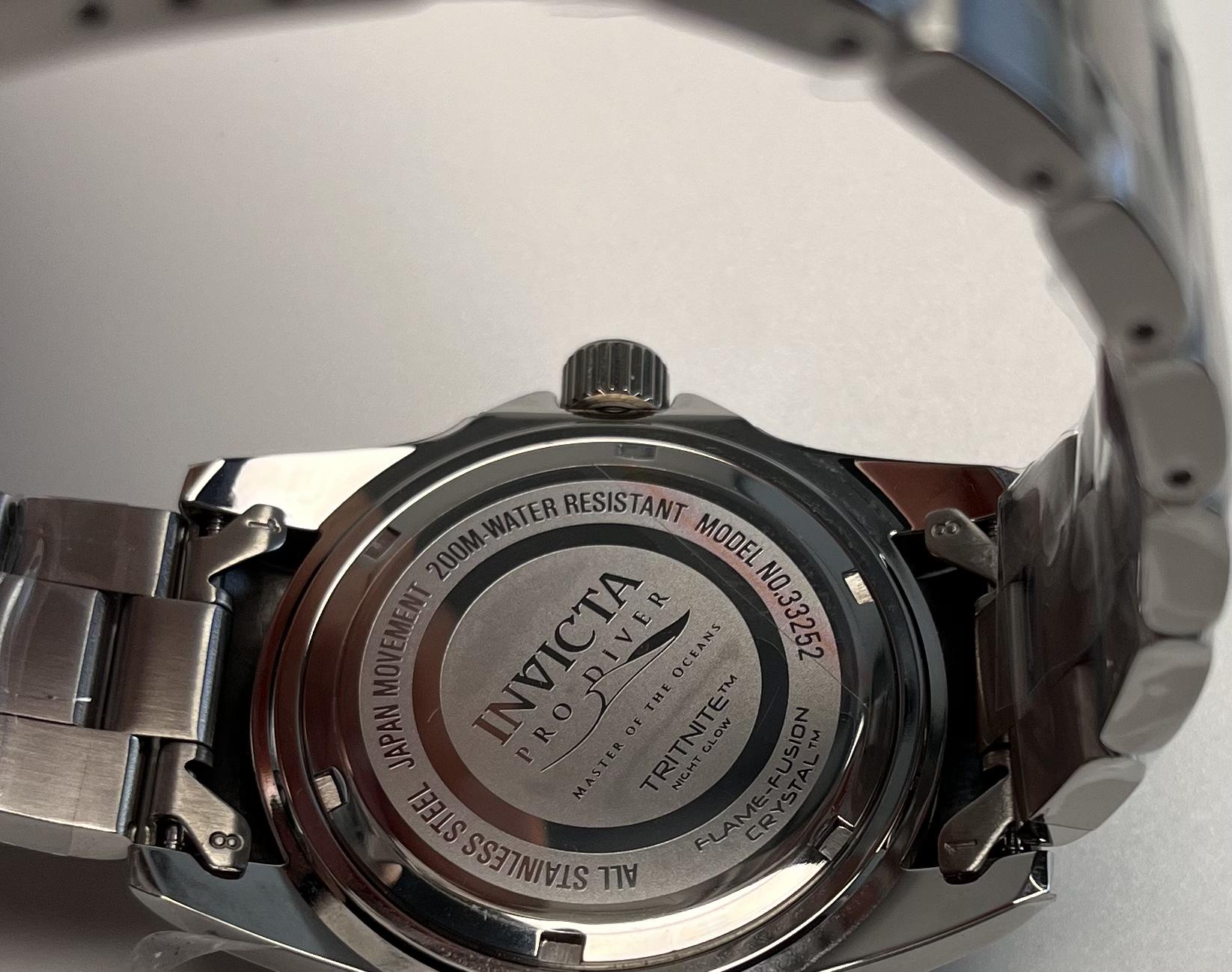 Наручные часы мужские классические Invicta 33252 invicta pro diver - фото 6 Наручные часы мужские классические Invicta 33252 invicta pro diver - фото 6