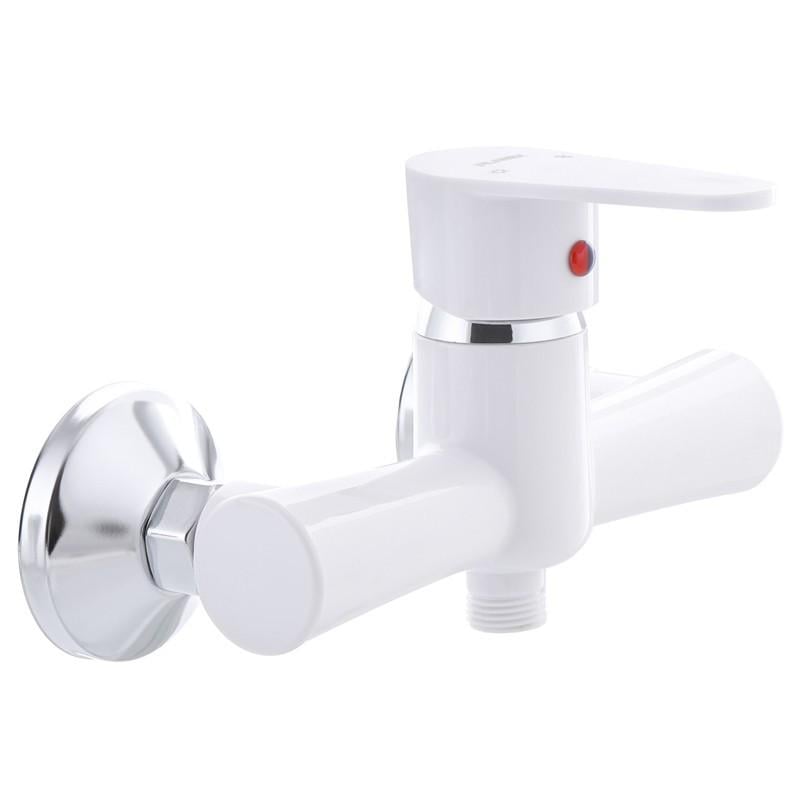 Смеситель для душа PLAMIX VEGA-003 без шланга и лейки Белый (PM0575)