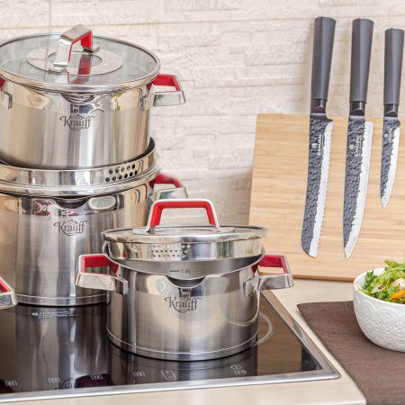 Набір посуду Krauff Moderne Rot 8 пр. (26-202-010) - фото 3 Набір посуду Krauff Moderne Rot 8 пр. (26-202-010) - фото 3