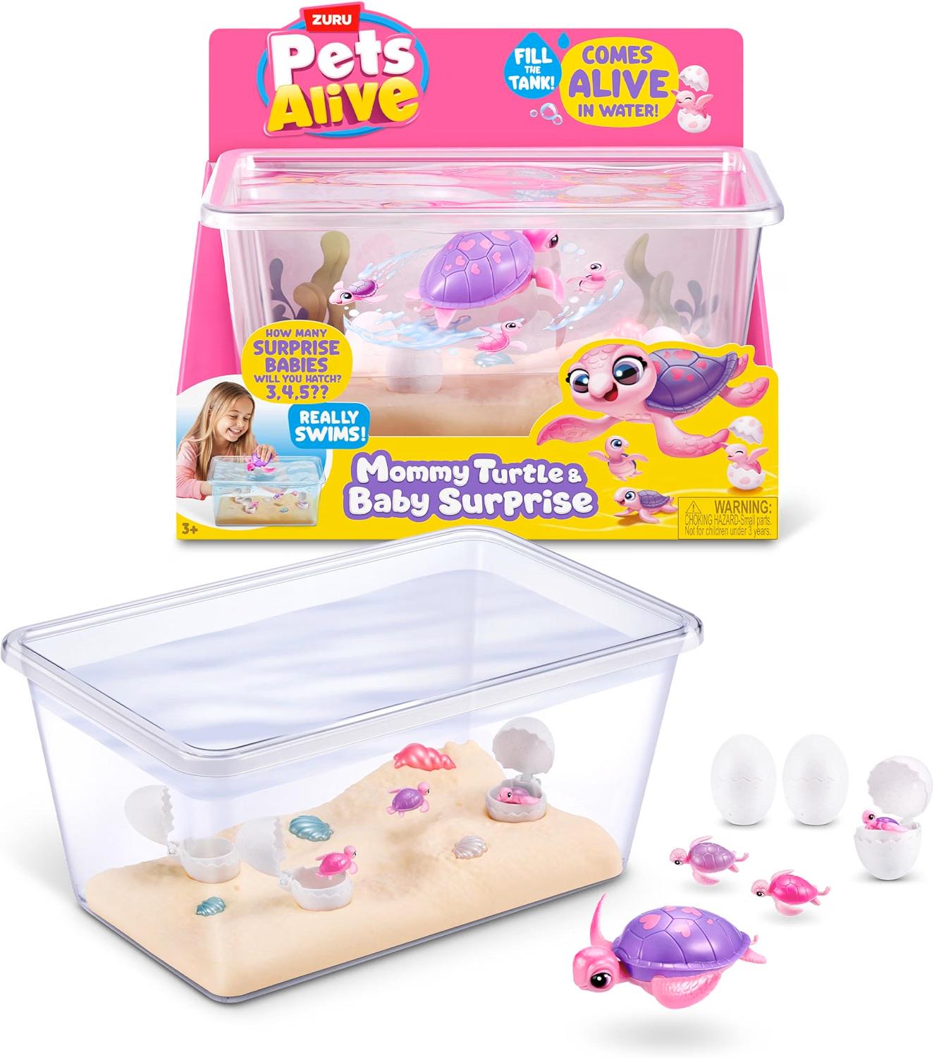 Интерактивная игрушка Pets Alive Mama Turtle Baby Surprise Мама ракушка (321121236) Интерактивная игрушка Pets Alive Mama Turtle Baby Surprise Мама ракушка (321121236)