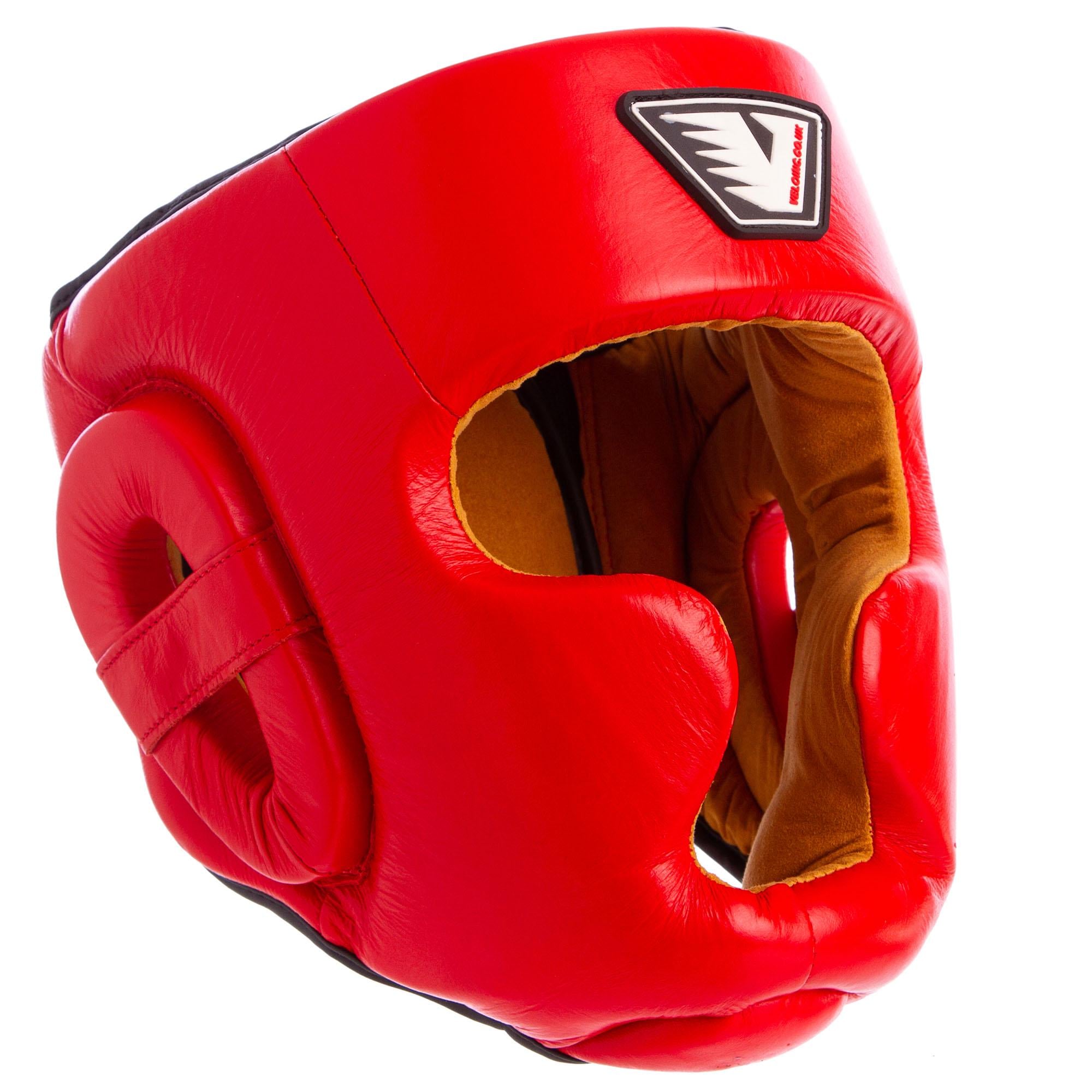 Шлем боксерский с полной защитой Velo Pro VL-8193 M Красный (33229086)