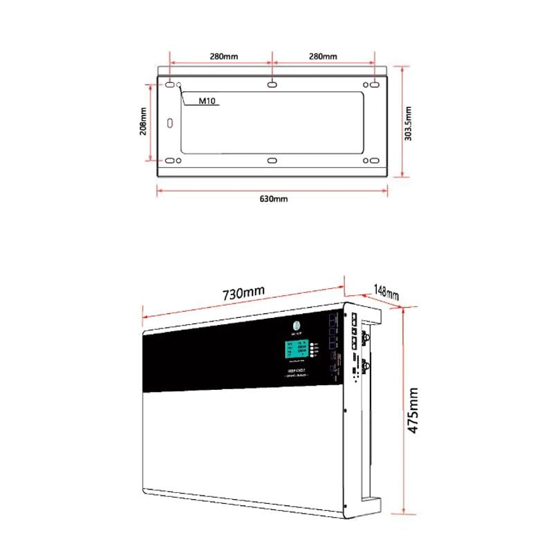 Аккумуляторная батарея DELONG LFP-51200-B LIFEPO4 51,2V 200 Ah 10 kWh (0021) - фото 5