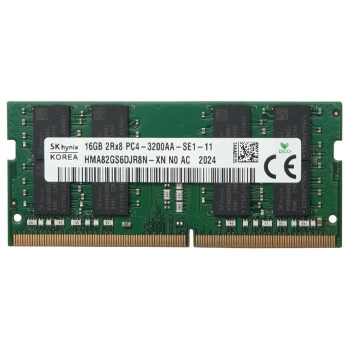 Оперативная память Hynix SO-DIMM 16 Гб DDR4 3200 МГц (HMA82GS6DJR8N-XN) - фото 1