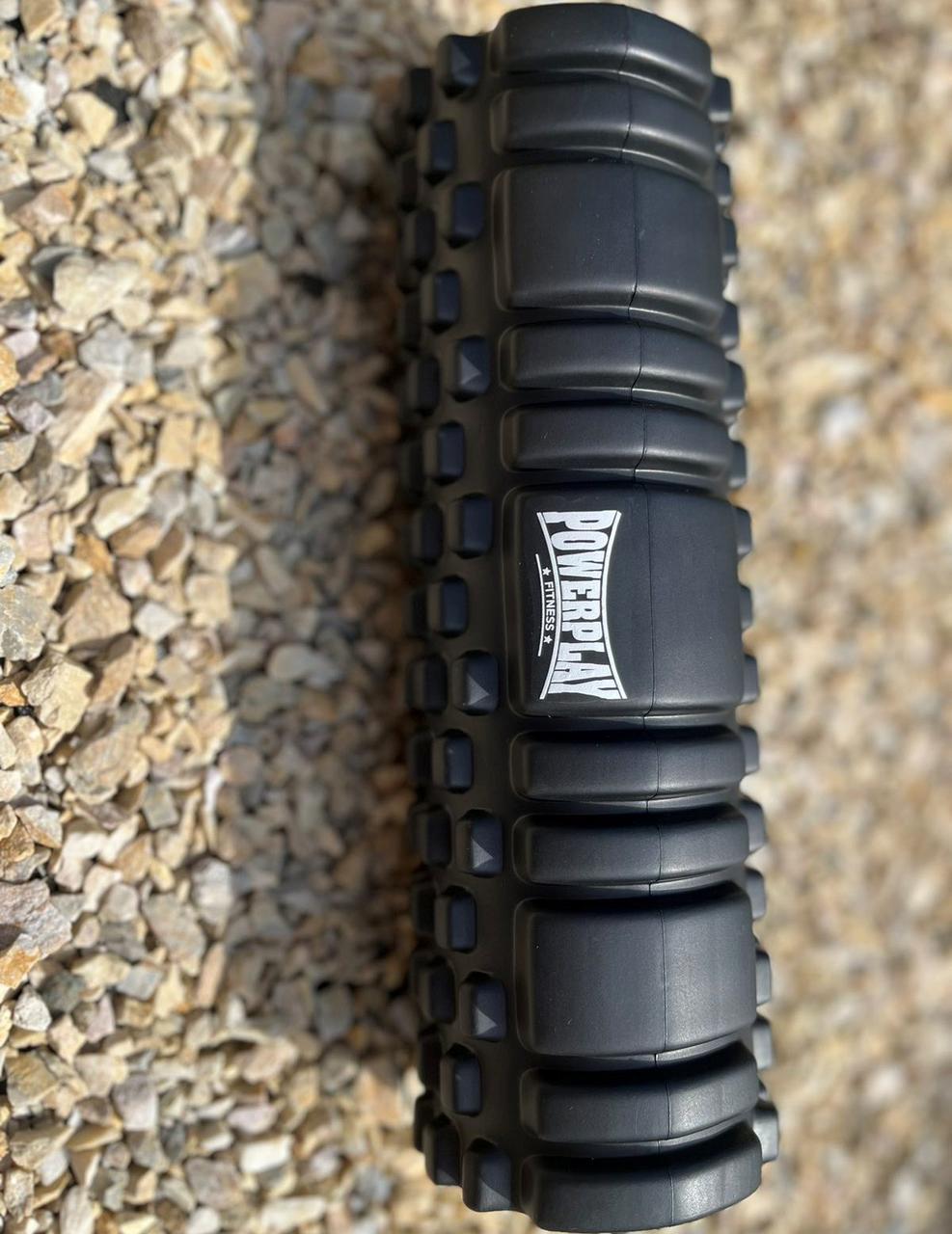 Ролик масажний PowerPlay 4342 Massage Roller 30x10 см Чорний (A-013211) - фото 6
