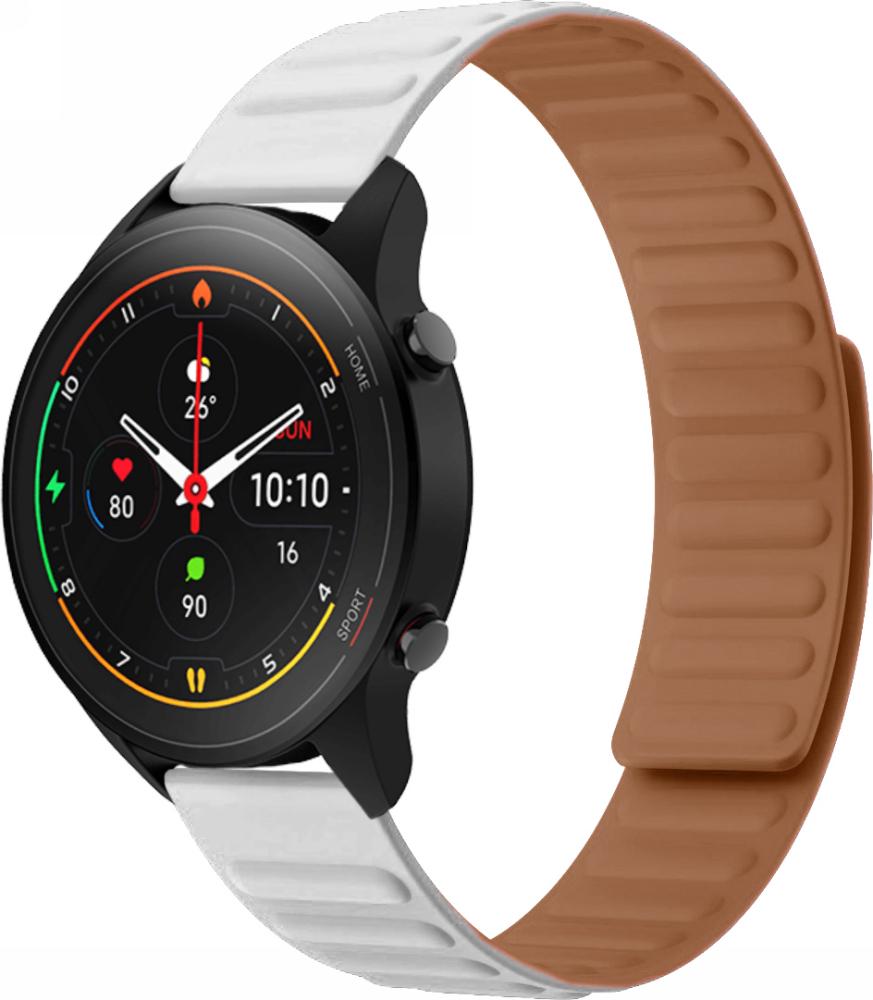 Ремешок Magneter для Xiaomi Mi Watch 22 мм White (26650-29)