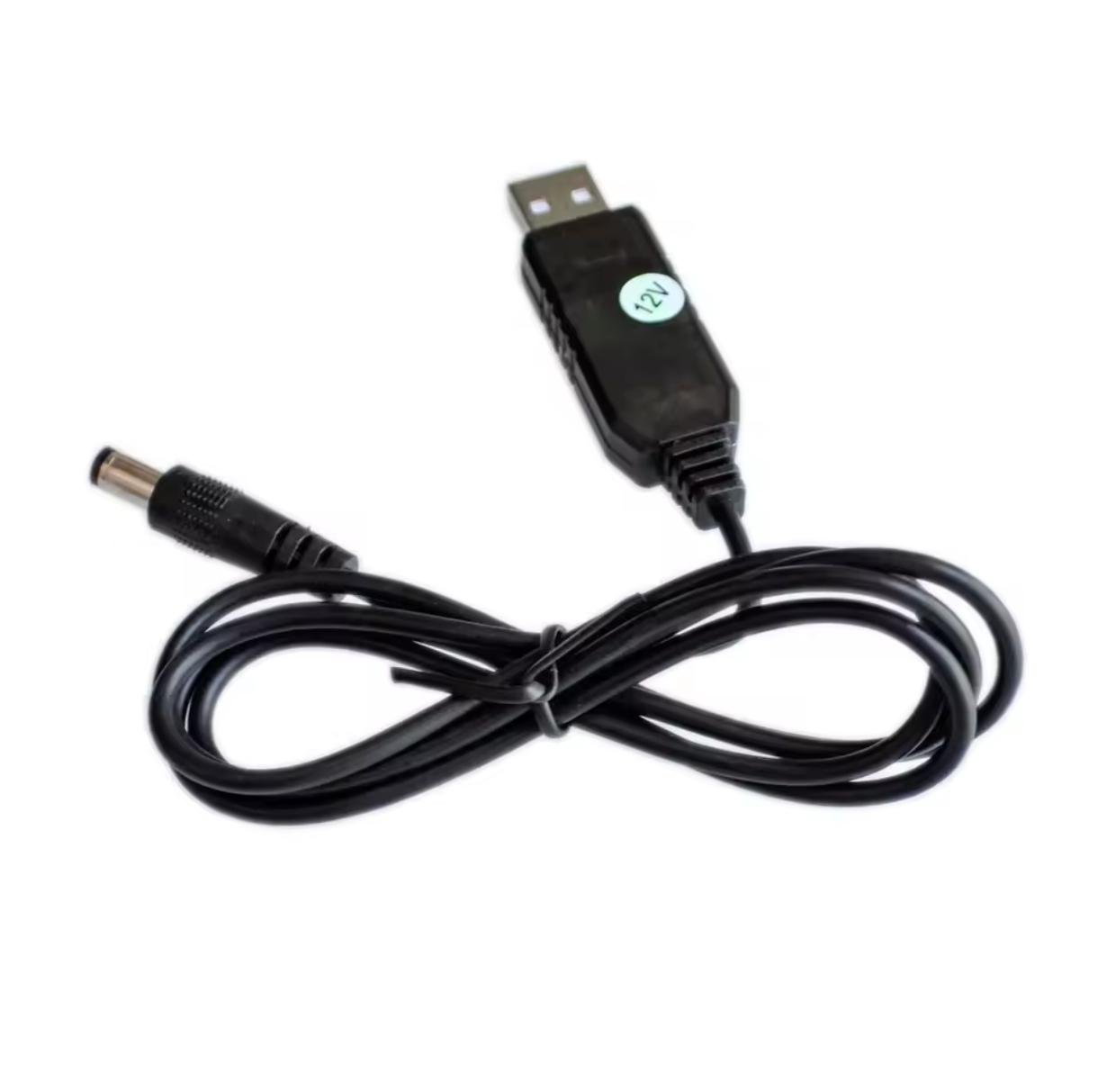Кабель питания для роутера GPON 12V USB DC 12V USB DC 5,5x2,1 мм (31761874)