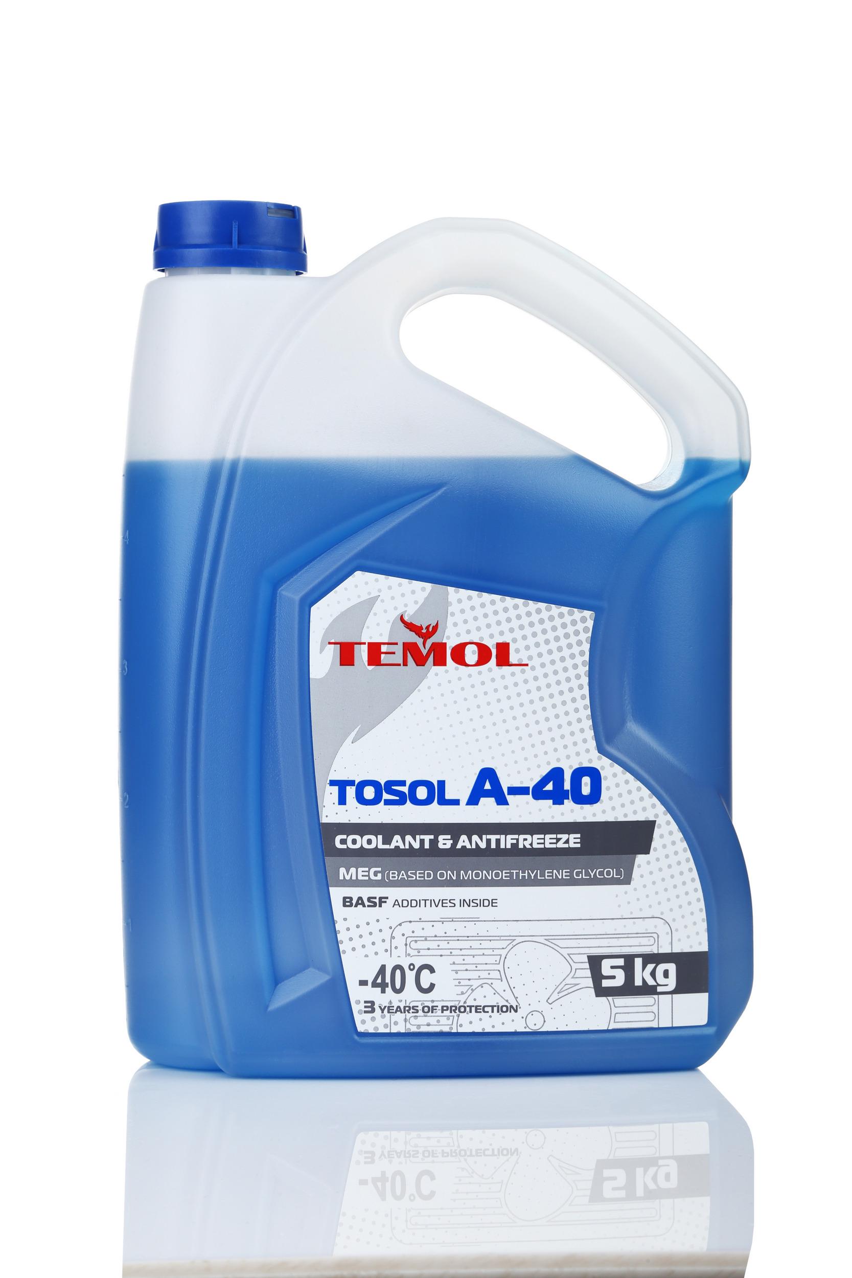 Антифриз TEMOL ТОСОЛ А-40 5 л (T-A40-5L)