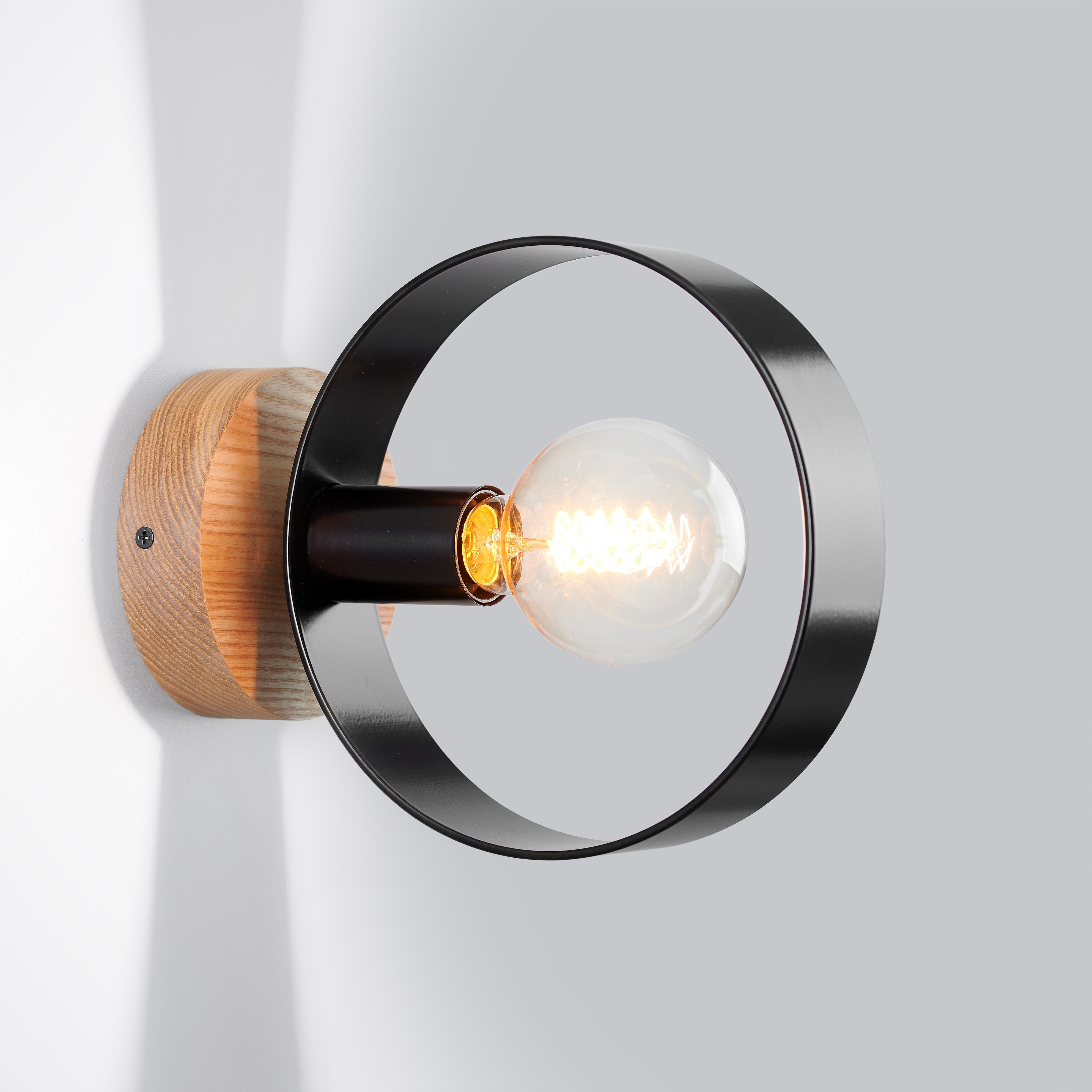 Настенный светильник Minimalist E27 Black (RMIN)