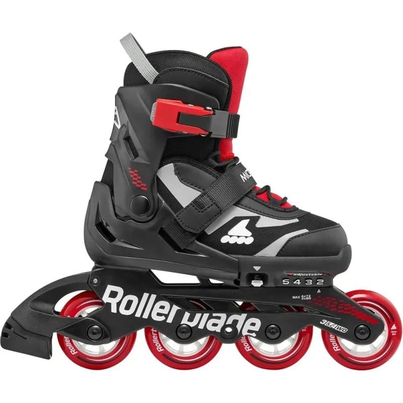 Ролики детские Rollerblade Microblade Black/Red - фото 3