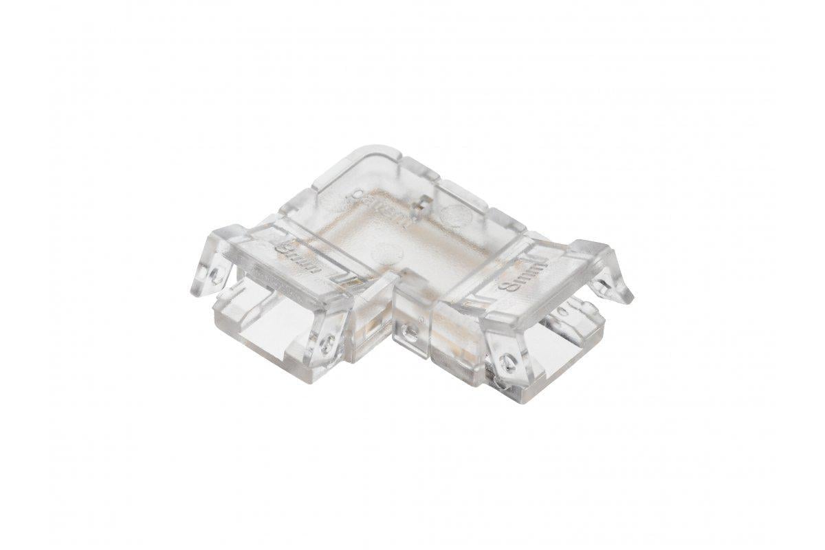 Соединитель GTV для COB 8 мм 90° Прозрачный (LD-ZTKT8ф-COB)