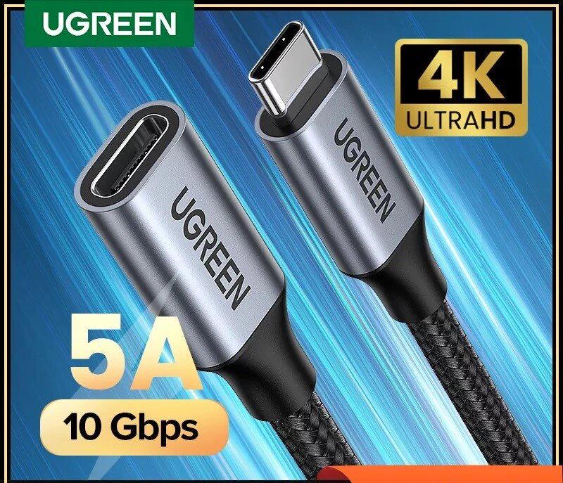 Кабель UGREEN US372 Thunderbolt 3 Type-C to Type-C 1 м (30205) - фото 2