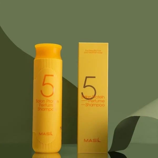 Шампунь парфюмированный протеиновый для гладкости и блеска Masil 5 Salon Protein Perfume Shampoo 300 мл (2855639460) Шампунь парфюмированный протеиновый для гладкости и блеска Masil 5 Salon Protein Perfume Shampoo 300 мл (2855639460)
