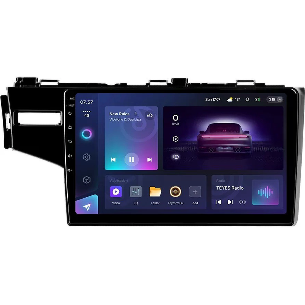 Автомагнитола штатная Teyes CC3 2K 6/128 Gb для Honda Jazz 3 Fit 3 GP/GK 2013-2020 г. 10" (AR-69701)
