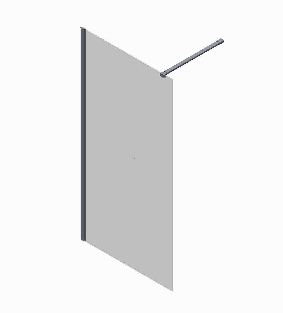 Душова перегородка KOER SR SP01-120x200-TR-01 Walk-In прозоре скло Easy Clean 8 мм Хром (KR5394) - фото 5 Душова перегородка KOER SR SP01-120x200-TR-01 Walk-In прозоре скло Easy Clean 8 мм Хром (KR5394) - фото 5