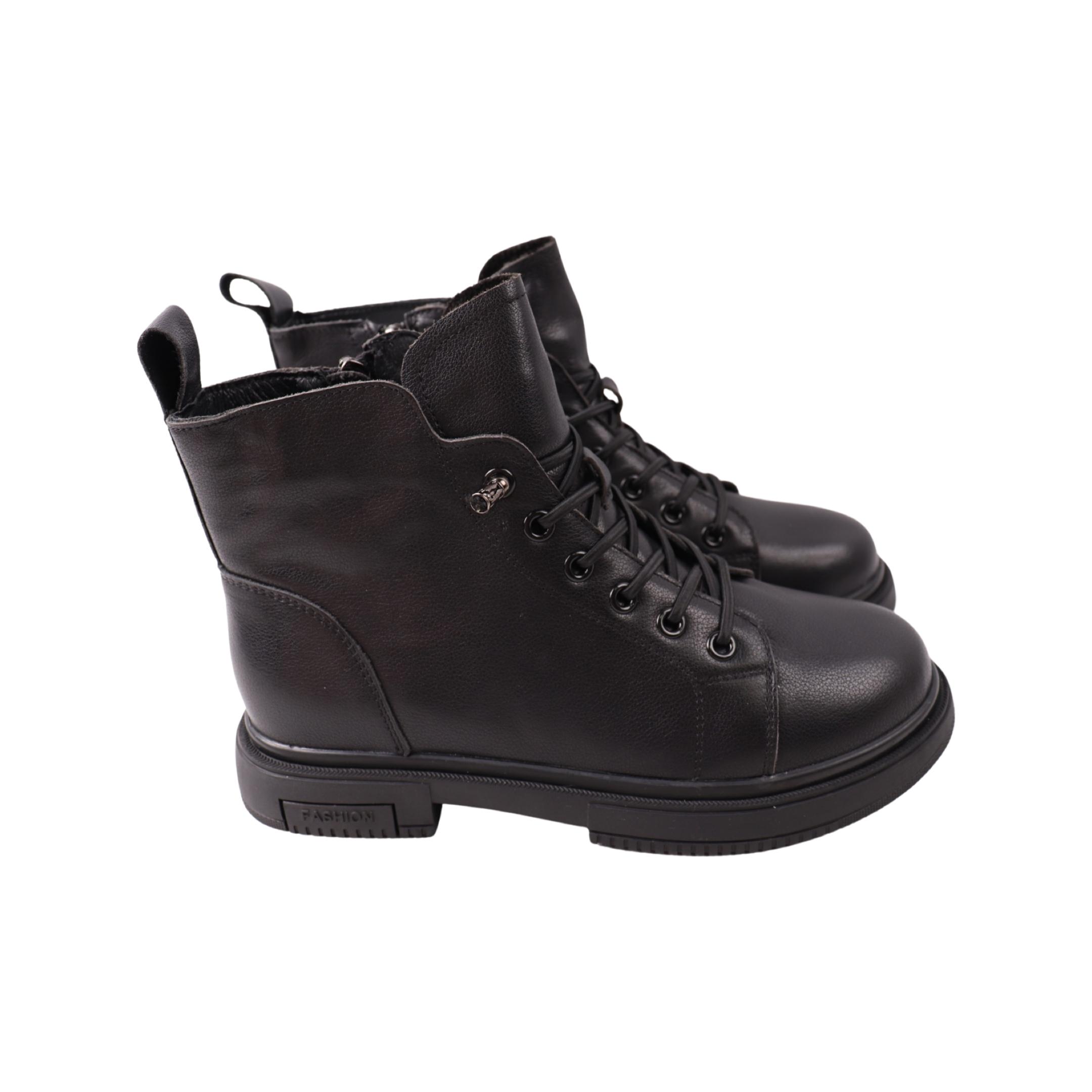 Ботинки женские Berisstini натуральная кожа р. 40 Черный (214-23DHC)