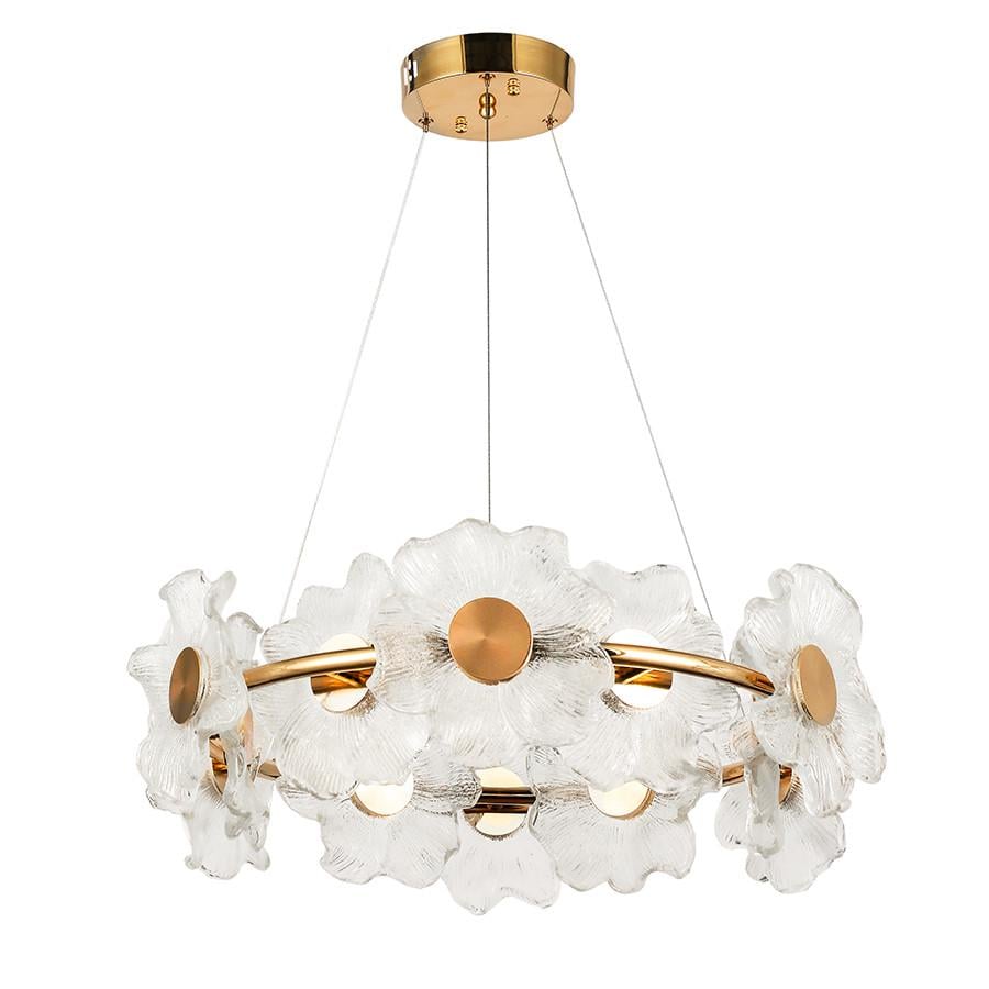 Люстра 7989249-12 Led 600 GD 20W Золотий - фото 1