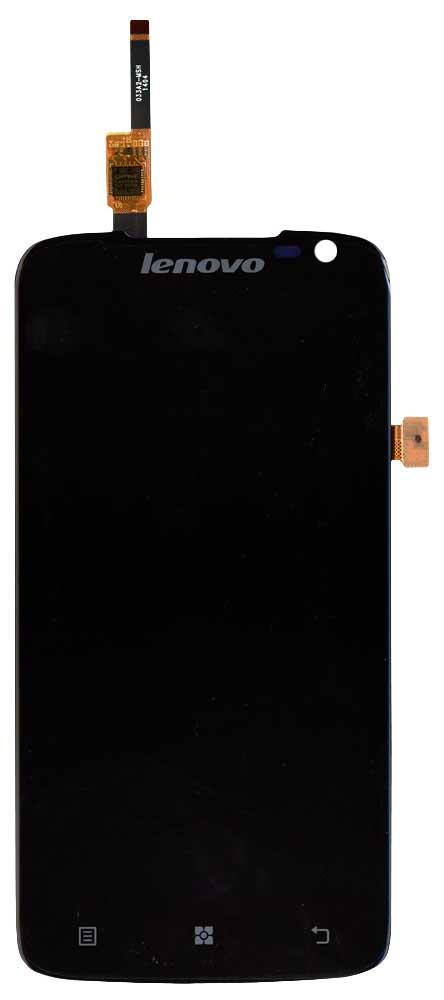 Матриця з тачскріном (модуль) для телефона Lenovo IdeaPhone S820 чорний