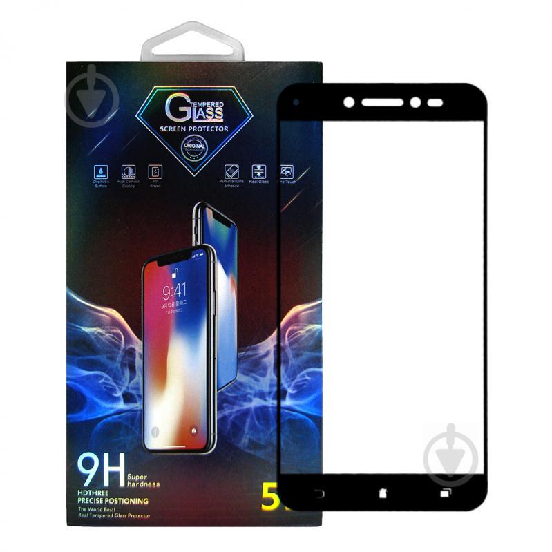 Защитное стекло Premium Glass 5D Side Glue для Asus ZB501KL Zenfone Live Black (hub_TLCu82585)