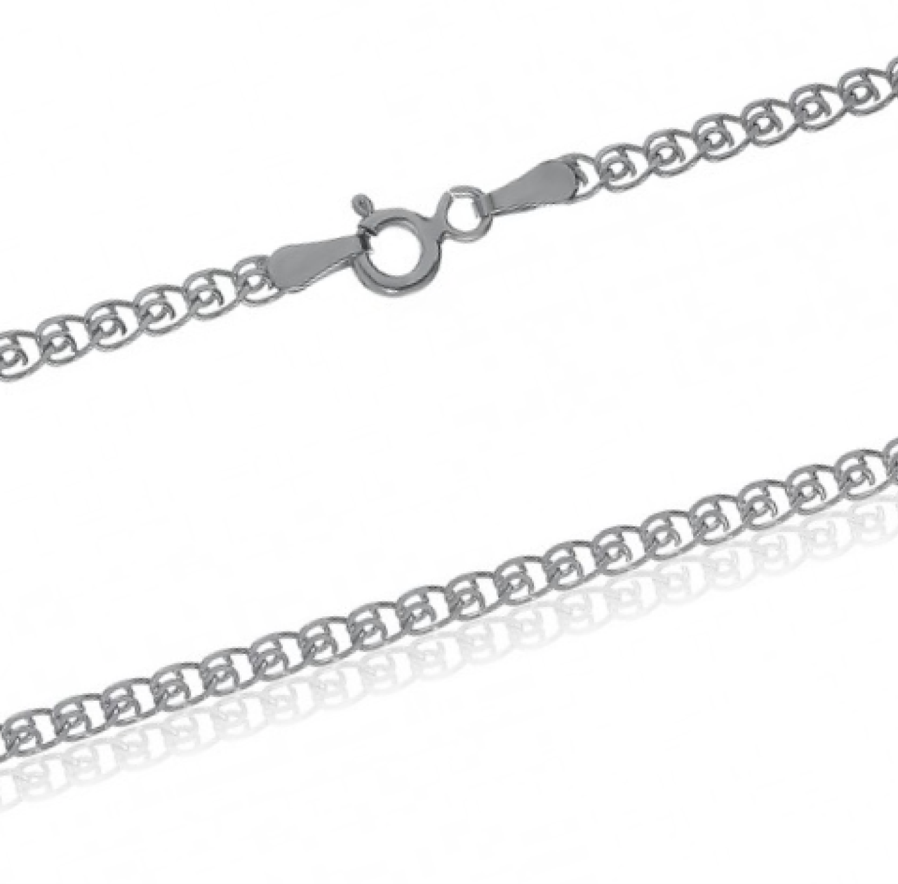 Цепочка из серебра проба 925 50 см (841Р 2/50) - фото 2 Цепочка из серебра проба 925 50 см (841Р 2/50) - фото 2