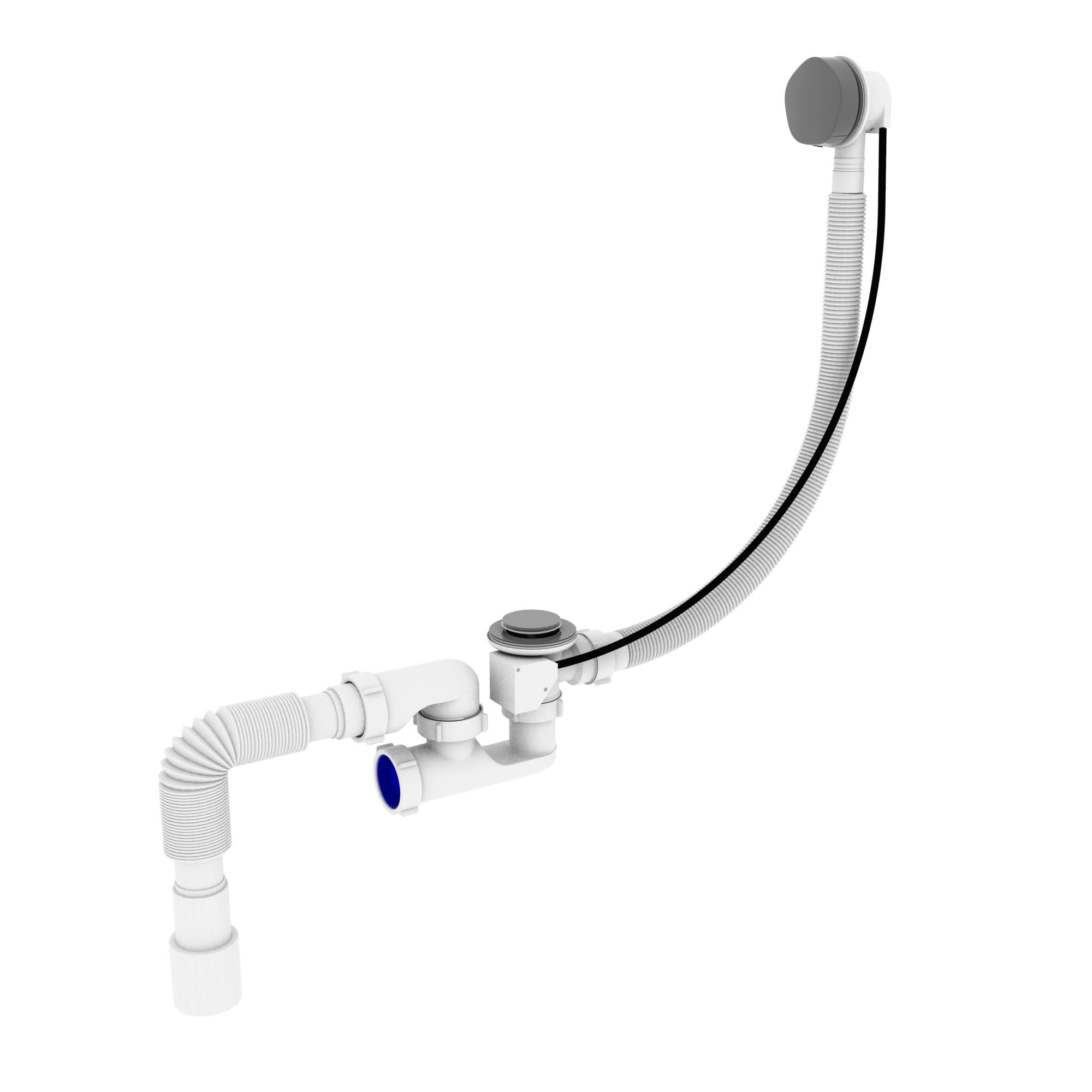 Сифон для ванной Optimum OPTI-27433 000029708 70 мм с тросом (272986)
