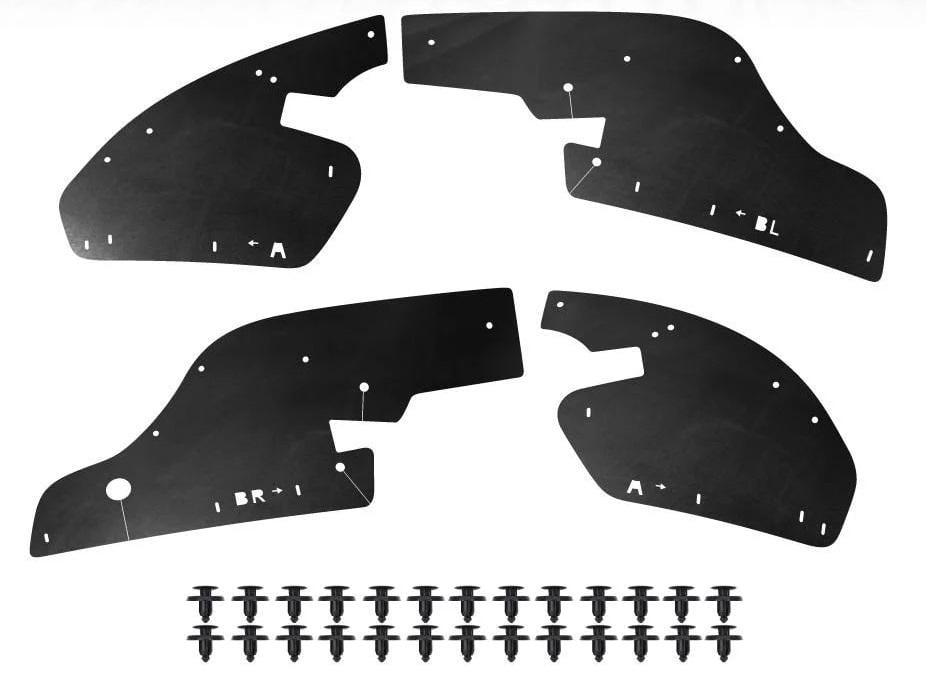 Комплект увеличенных пыльников Xroad для Toyota Tundra Sequoia G2 2006-2017 53739-0C020/53737-0C030/53736-0C030 (XRL-TS2)