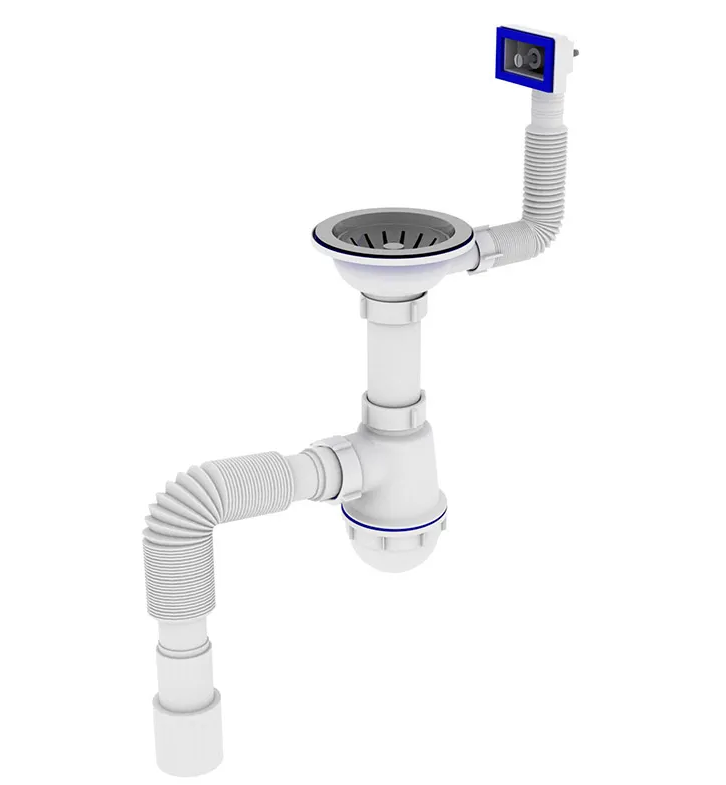 Сифон для кухни Zerix SK-02-A 3 1/2"x40 мм (ZX4952)