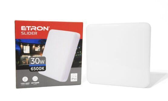 LED-светильник квадратный ETRON 1-EIP-975 Slider 30W 6500К IP44 (27552484)