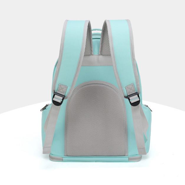 Рюкзак для перенесення домашніх тварин CosmoPet CP-52 з ілюмінатором 35x28x43 см Turquoise (3_04845) - фото 5 Рюкзак для перенесення домашніх тварин CosmoPet CP-52 з ілюмінатором 35x28x43 см Turquoise (3_04845) - фото 5